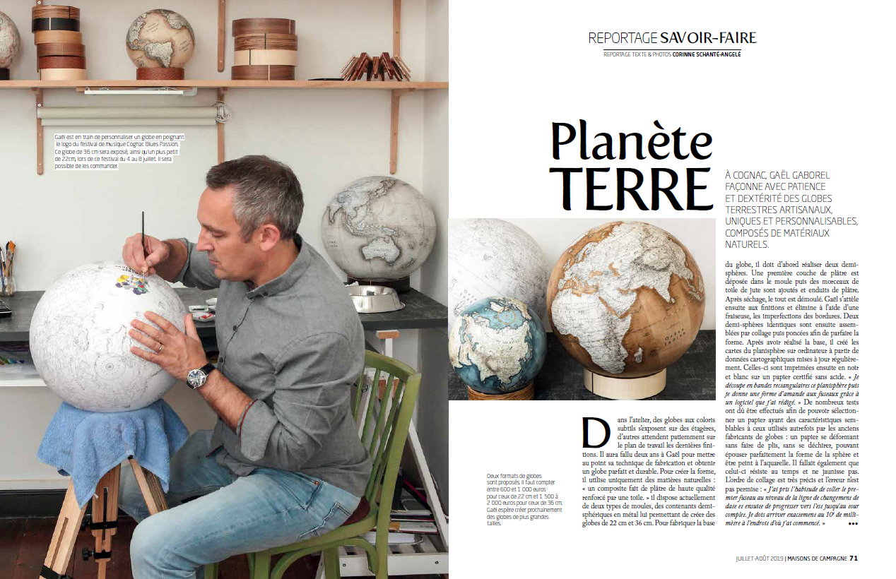 Maison de Campagne globes 1